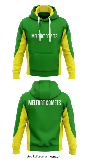 Melfort Comets Store 1 Core Men's Hooded Performance Sweatshirt - XBhEch