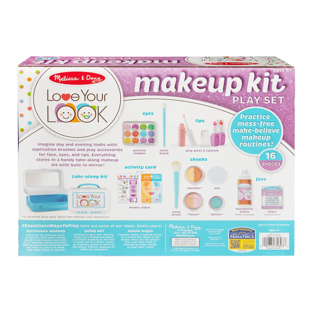 Melissa and Doug - Love Your Look Makeup Kit Play Set