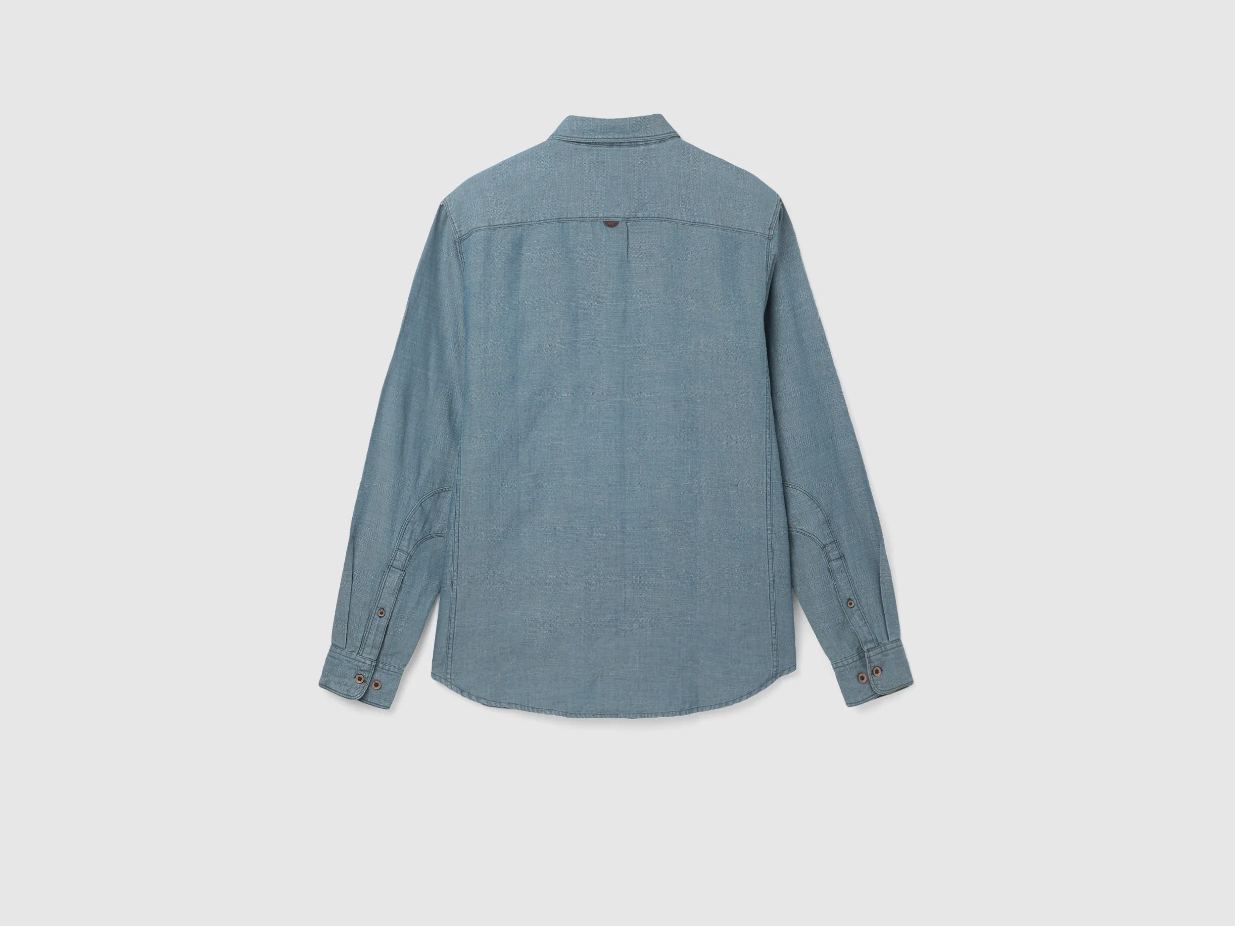 Men's Regular Fit Spread Collar Textured Shirts