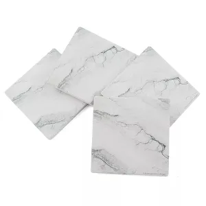 New Thirstystone 4-pc. Moonlight Marble Coaster Set