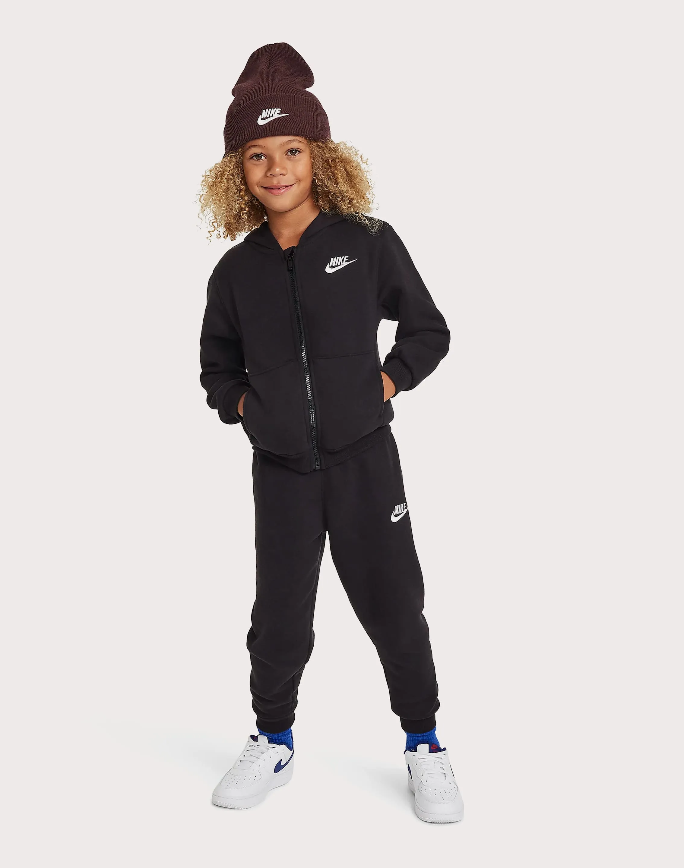 Nike Club Fleece Full-Zip Hoodie Pre-School