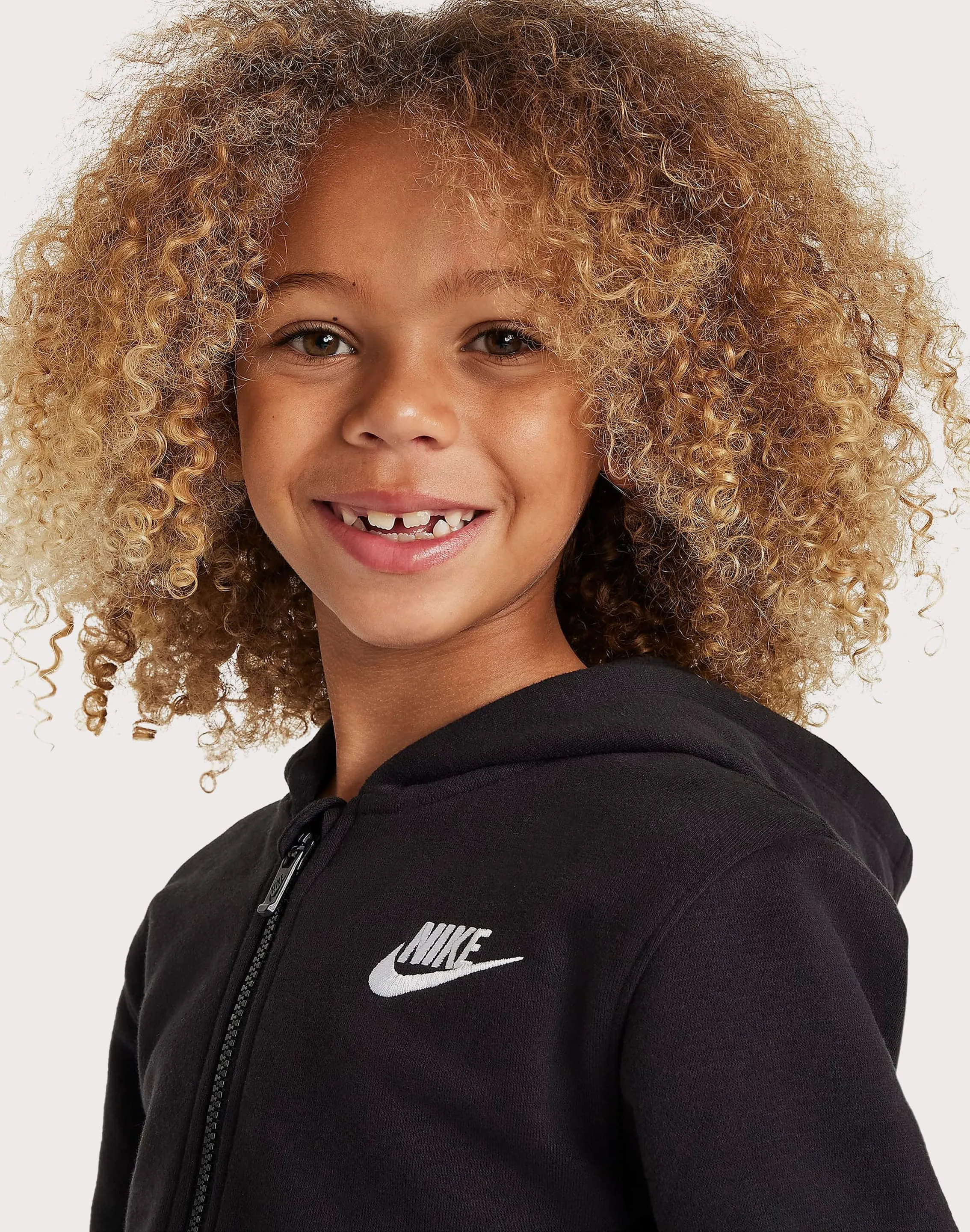 Nike Club Fleece Full-Zip Hoodie Pre-School