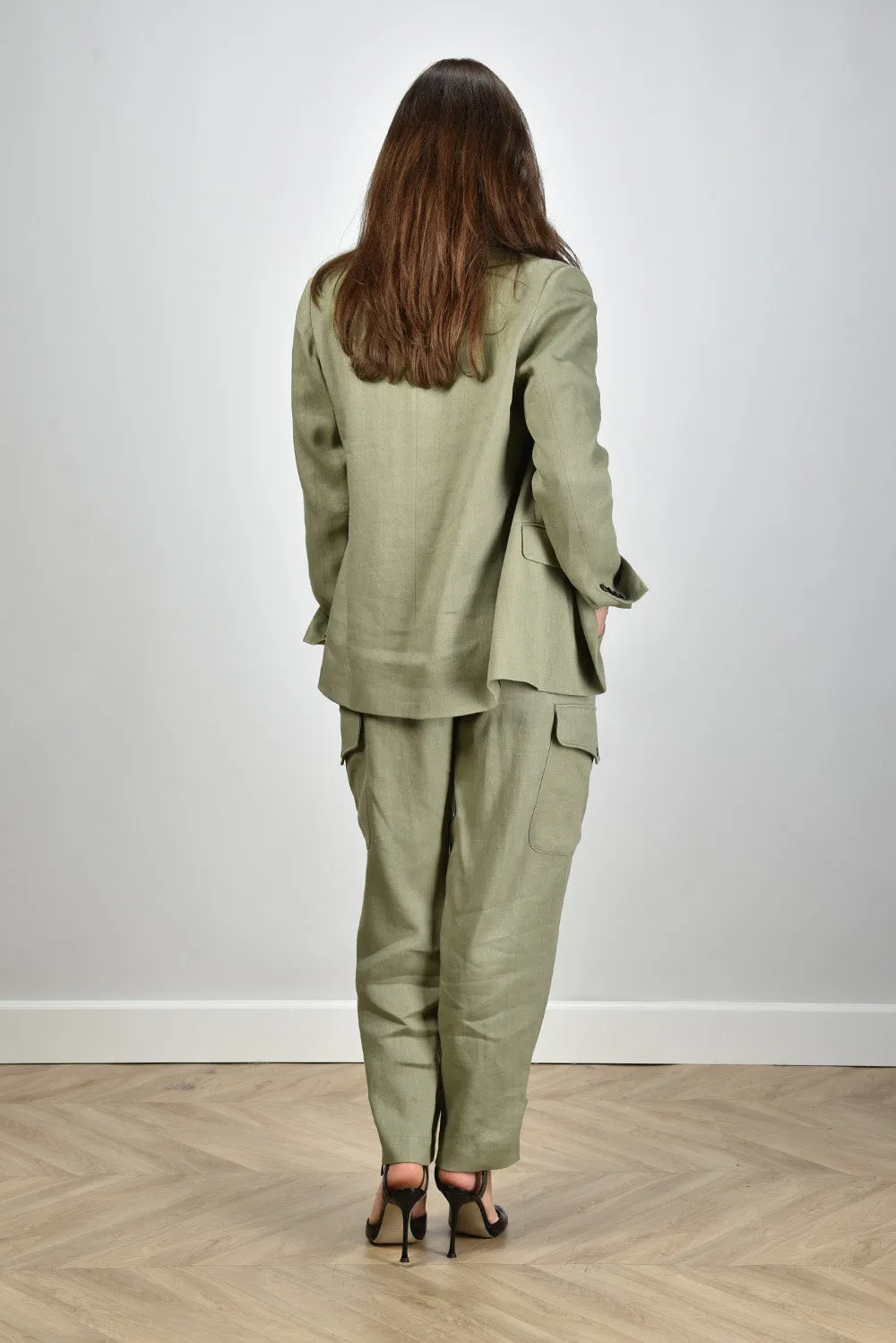 Nine In The Morning blazer Bella 9SS25-BEL19 salvia