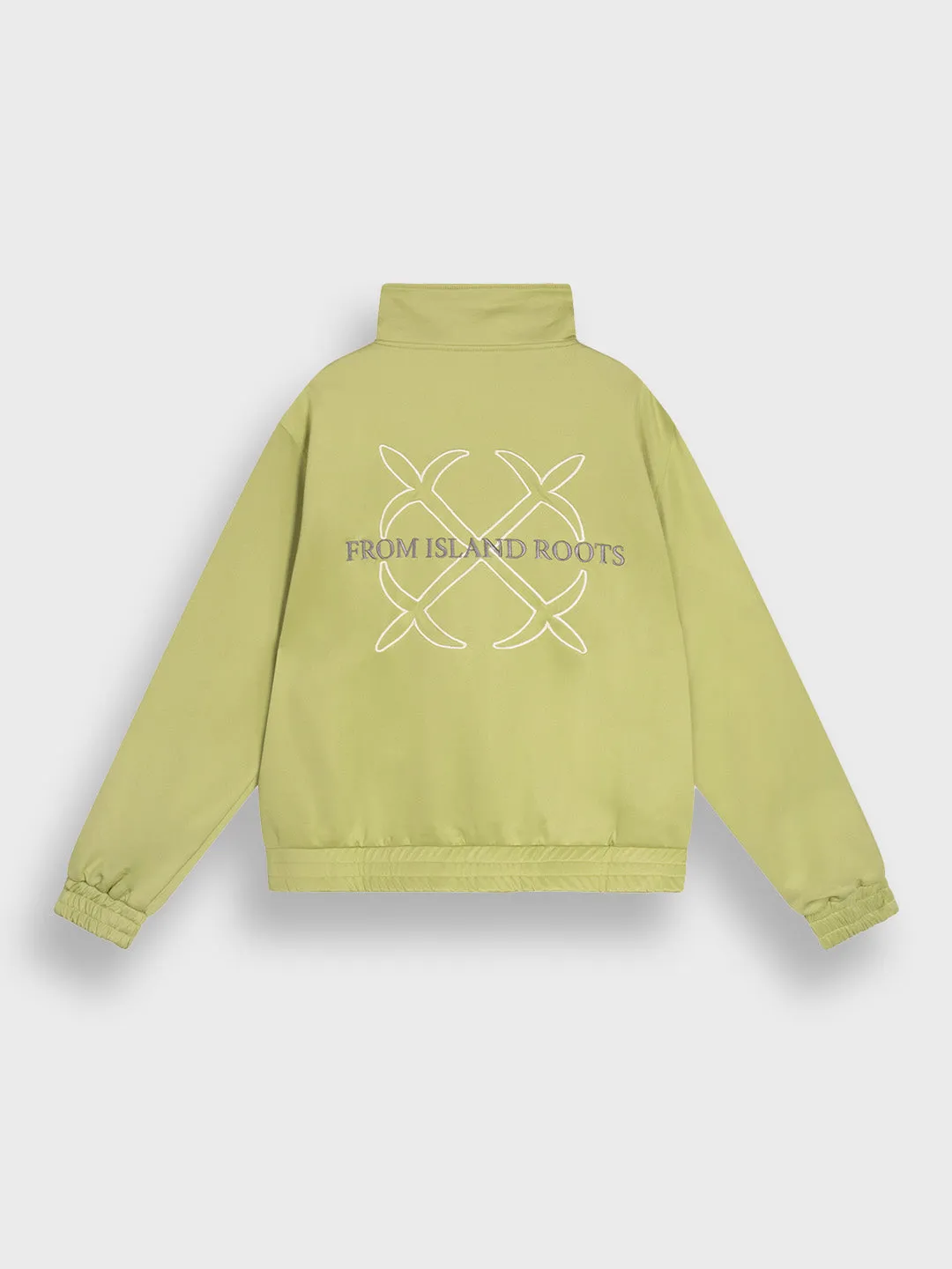 Ninetyfour From Island Roots Track Top | Green