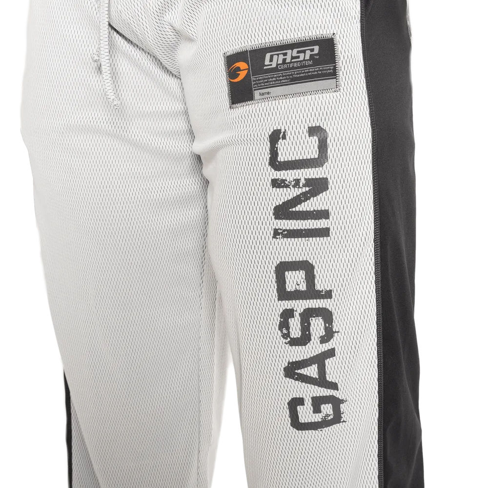 No1 Mesh Pant, White/Grey