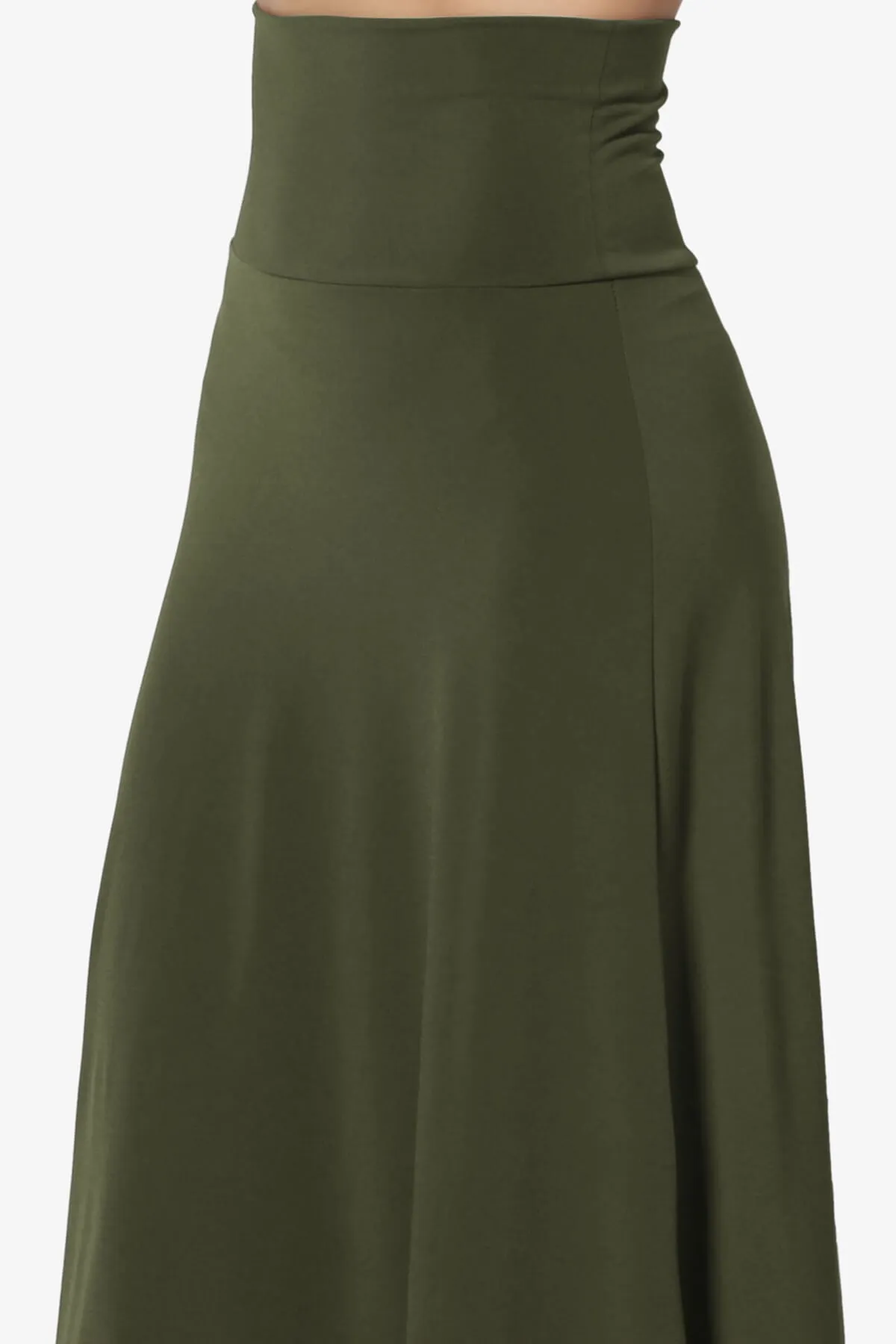 Nolan Stretch Flared Knee Skirt MORE COLORS