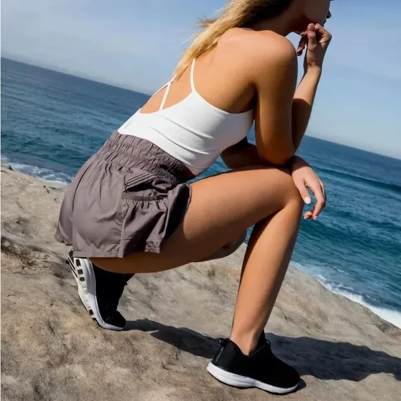 NWOT Get Your Flirt On shorts by FP Movement from Free People in size Large