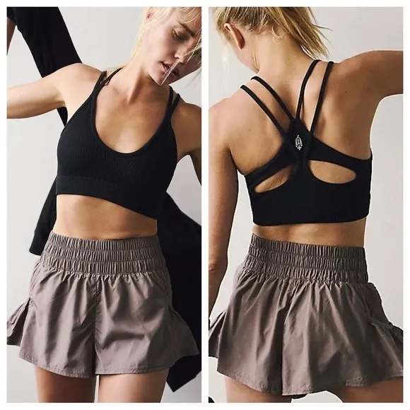 NWOT Get Your Flirt On shorts by FP Movement from Free People in size Large