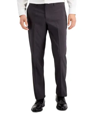 NWT Perry Ellis Portfolio Men's Modern Fit Plaid Performance Dress Pants 34 32