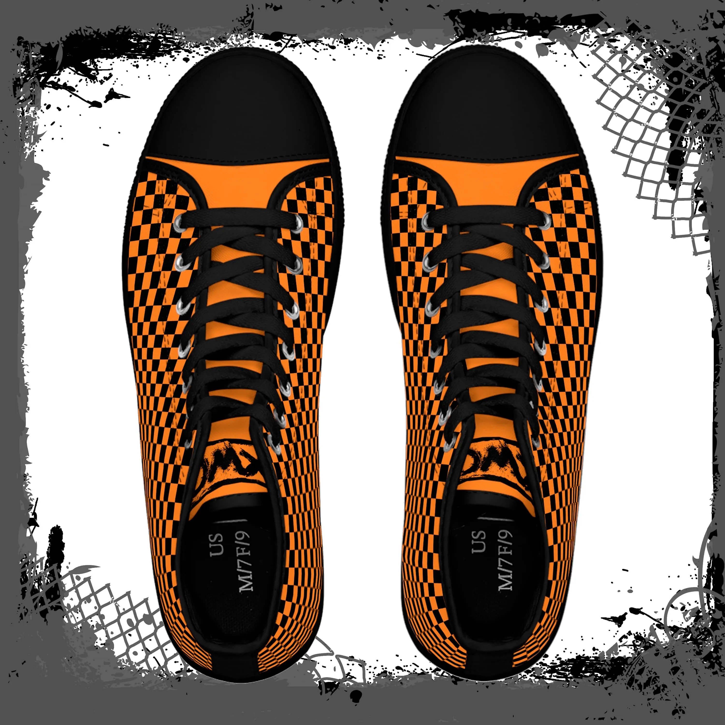 ORG Men's Checkered High Tops