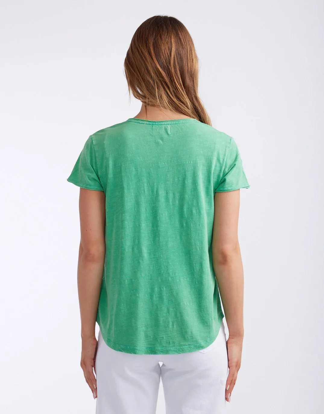Original V Neck T-Shirt - Apple
