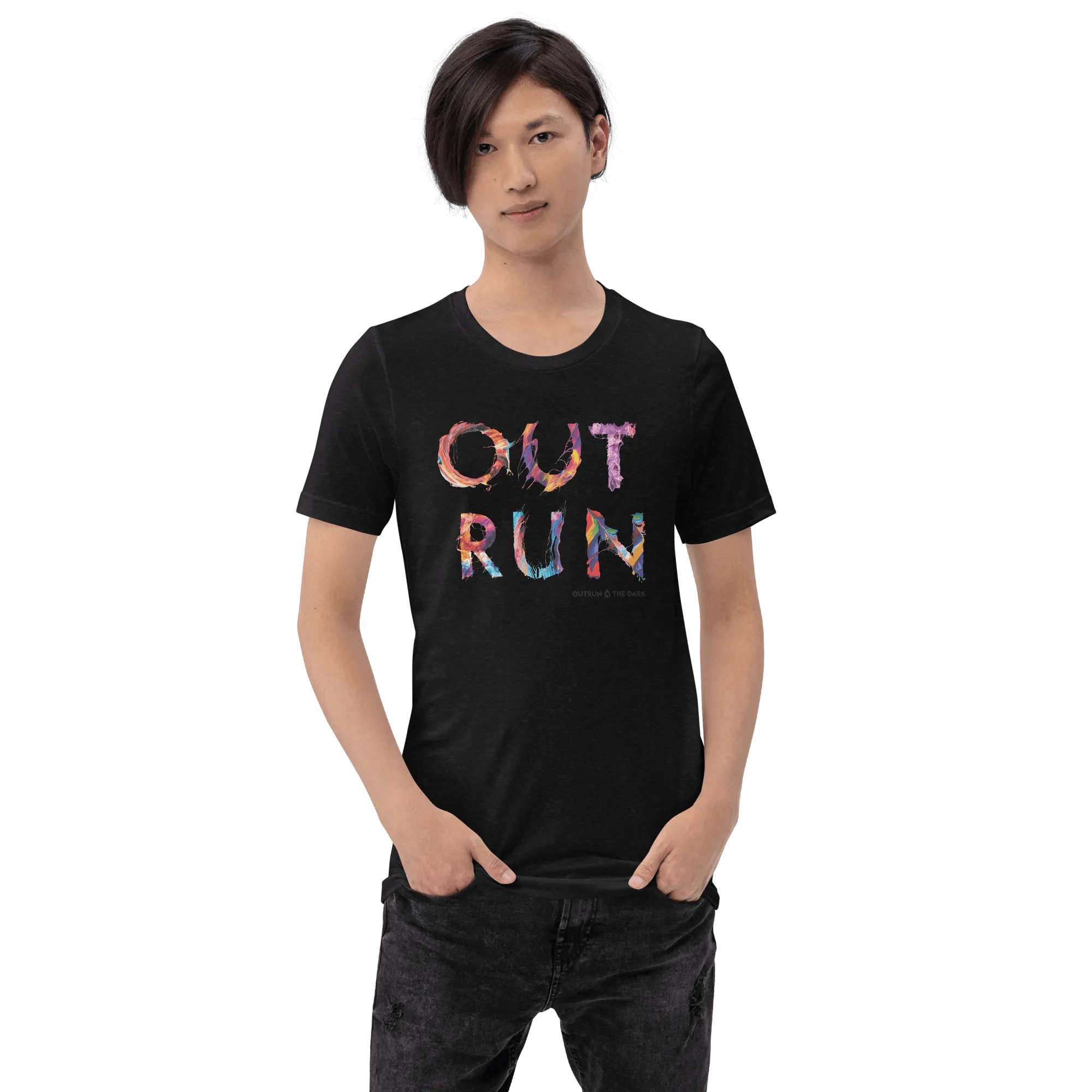 OUTRUN Color Splash Men’s Tee