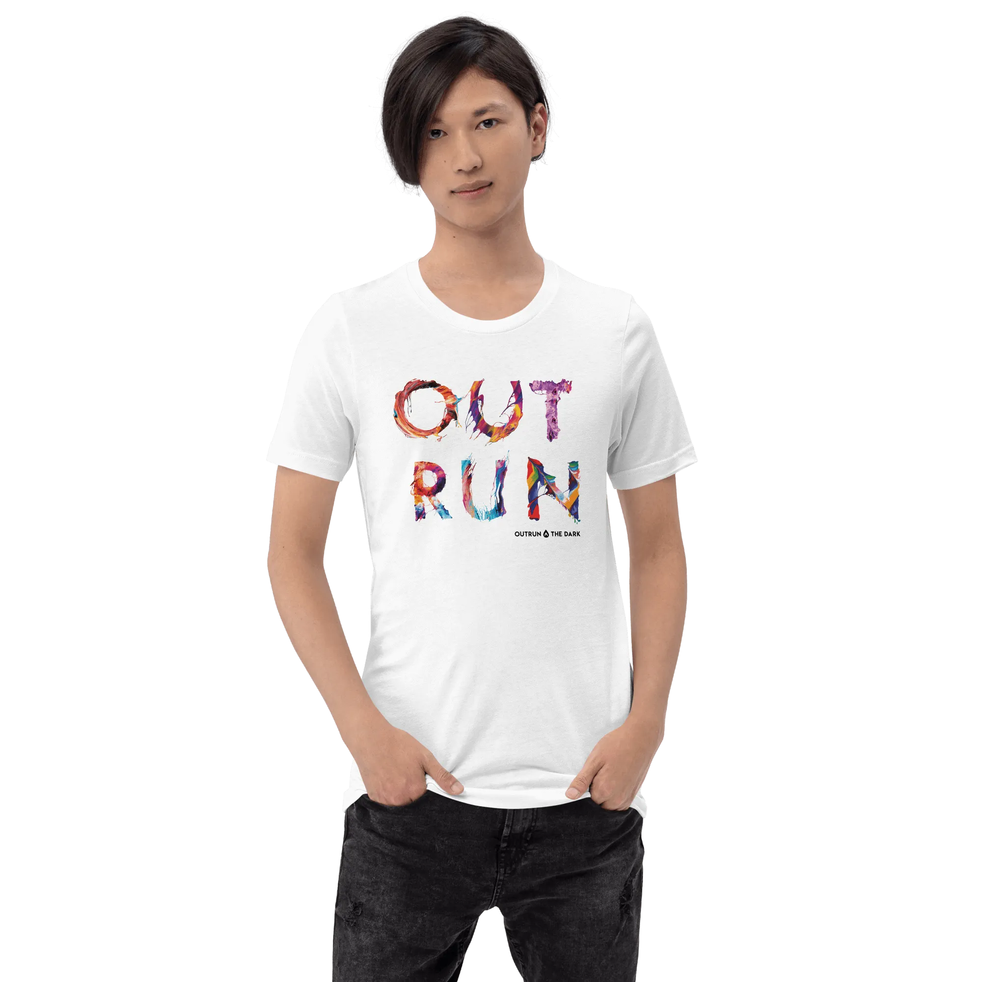 OUTRUN Color Splash Men’s Tee