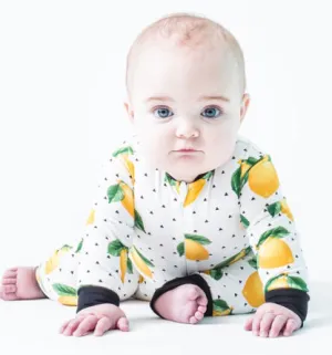 Peregrine Kidswear Lemons Premium Footless Sleeper
