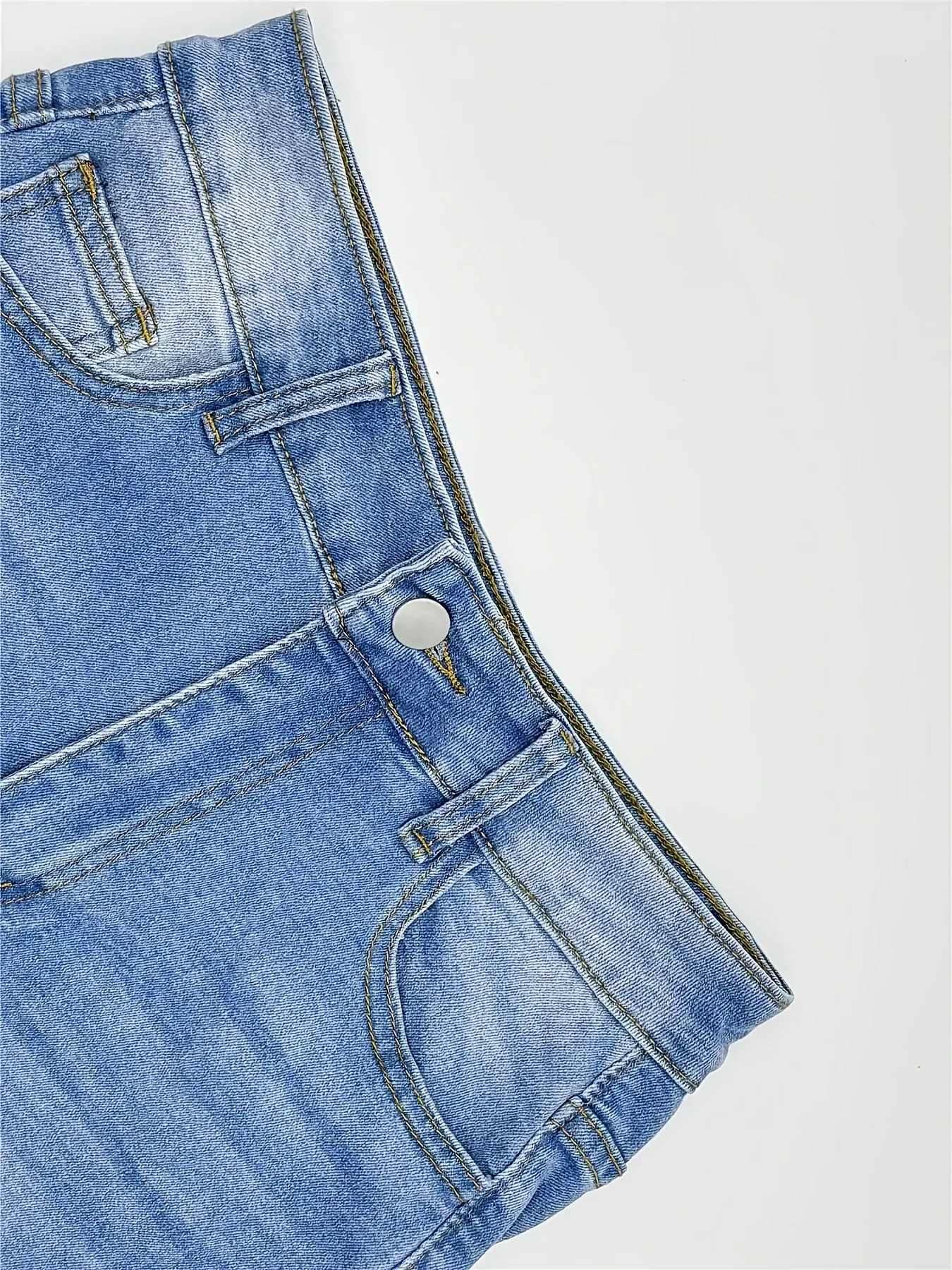 Petite High-Stretch Skinny Denim Pants – Street Fashion Style