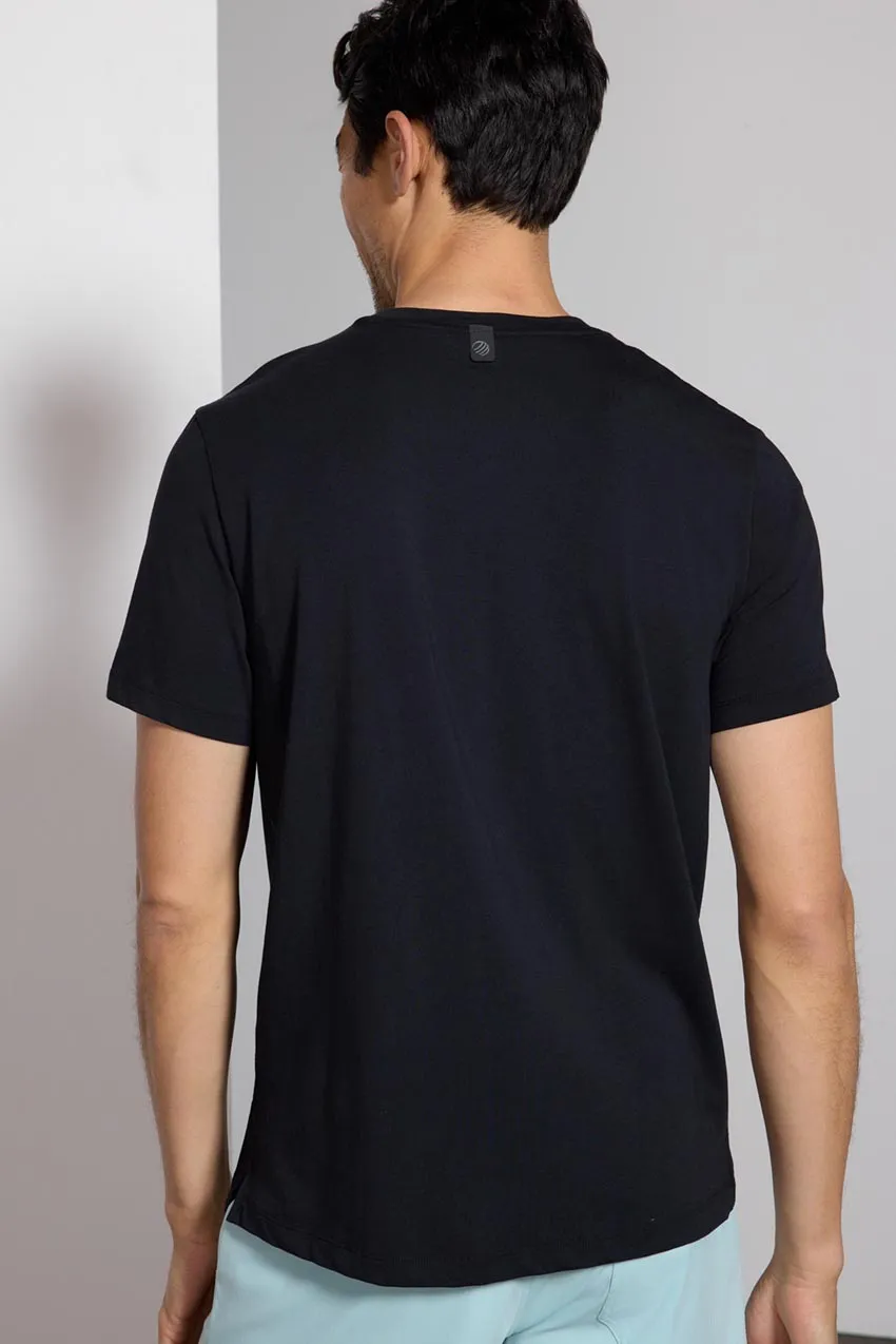 Pima Cotton Tee - Black
