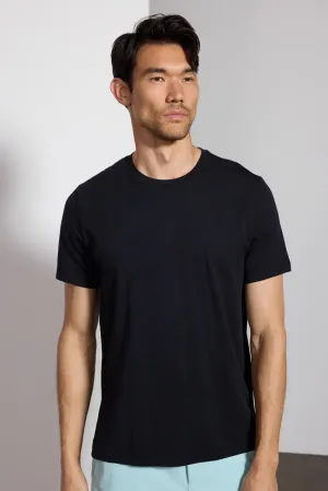 Pima Cotton Tee - Black
