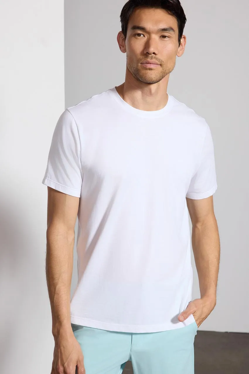 Pima Cotton Tee - White