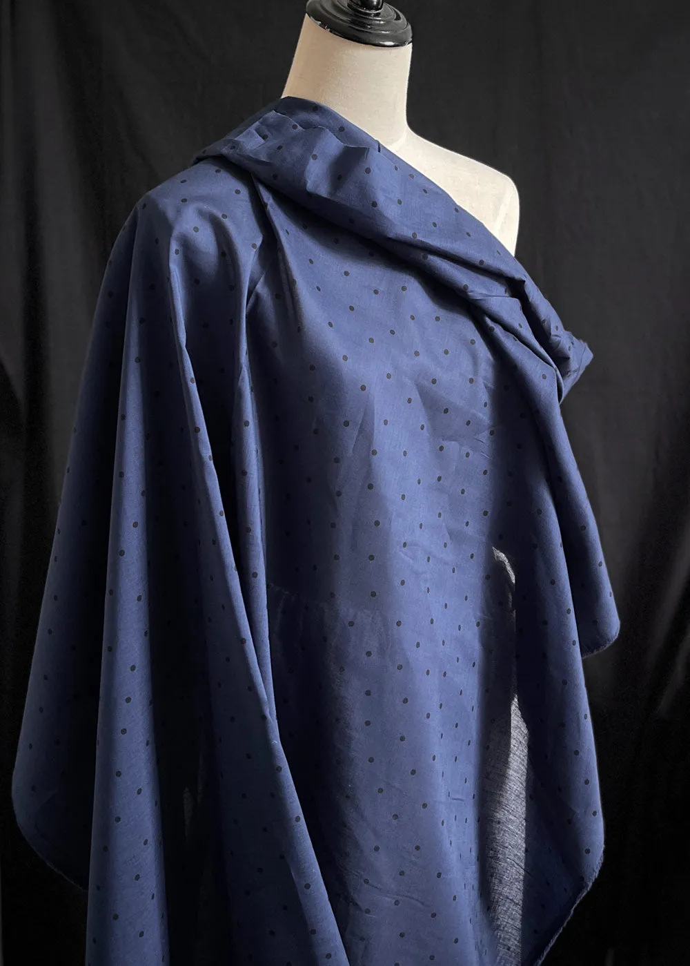 Pip Pure Cotton Voile - Indigo