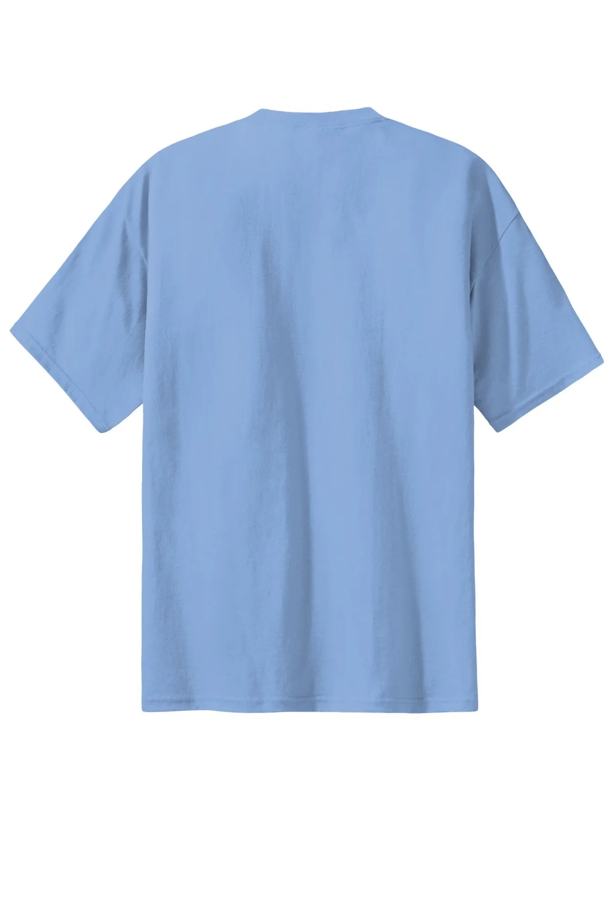 Port & Company Essential Tee. PC61 Light Blue