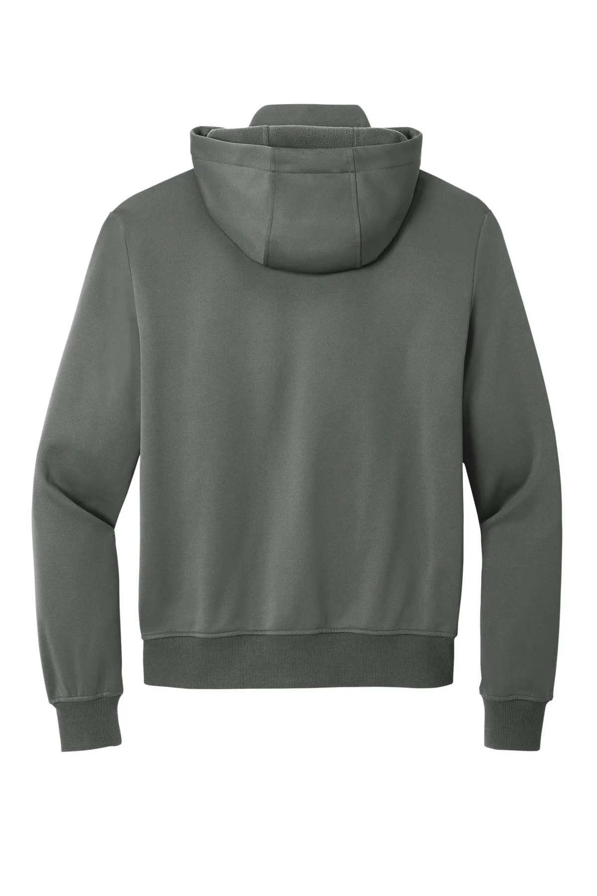 Port Authority Smooth Fleece Hooded Jacket F814 Graphite