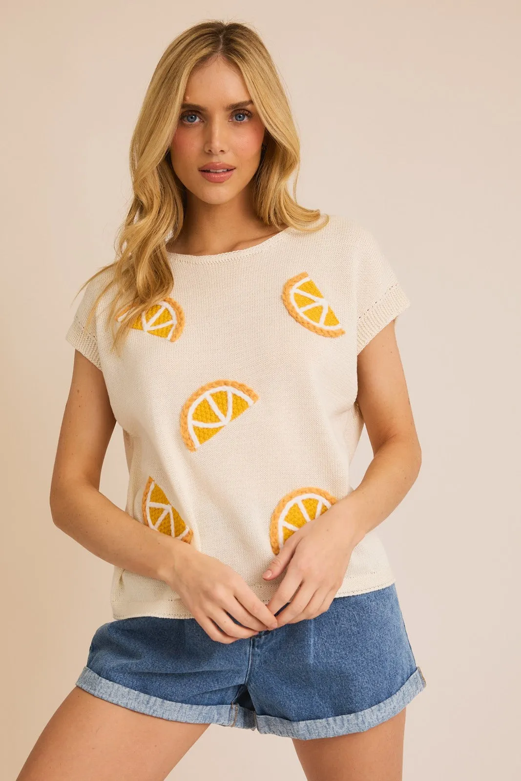 PRE- ORDER Zesty Knit Top