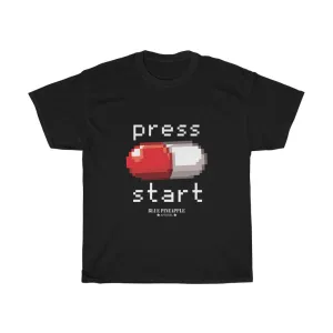 Press Start Tee
