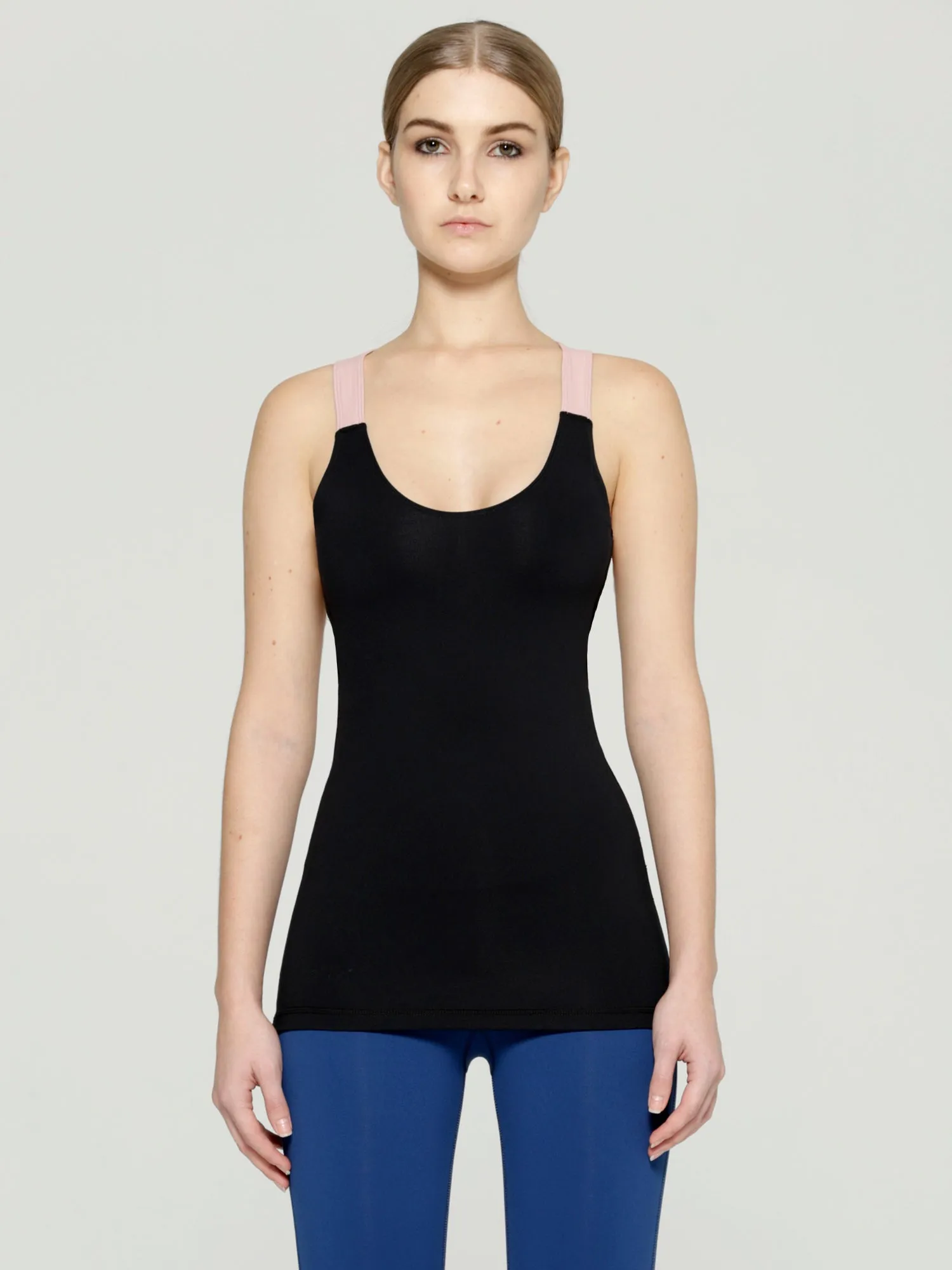 PROJECTION TANK 1.0, BLACK/BLUSH