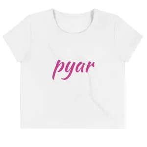 Pyar (Love) Crop Tee