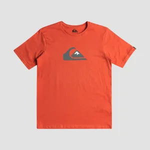 Quiksilver Comp Logo T-Shirt Mecca Orange - Kids