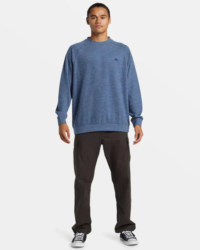Quiksilver Men's Raglan Knit Crew Sweatshirt
