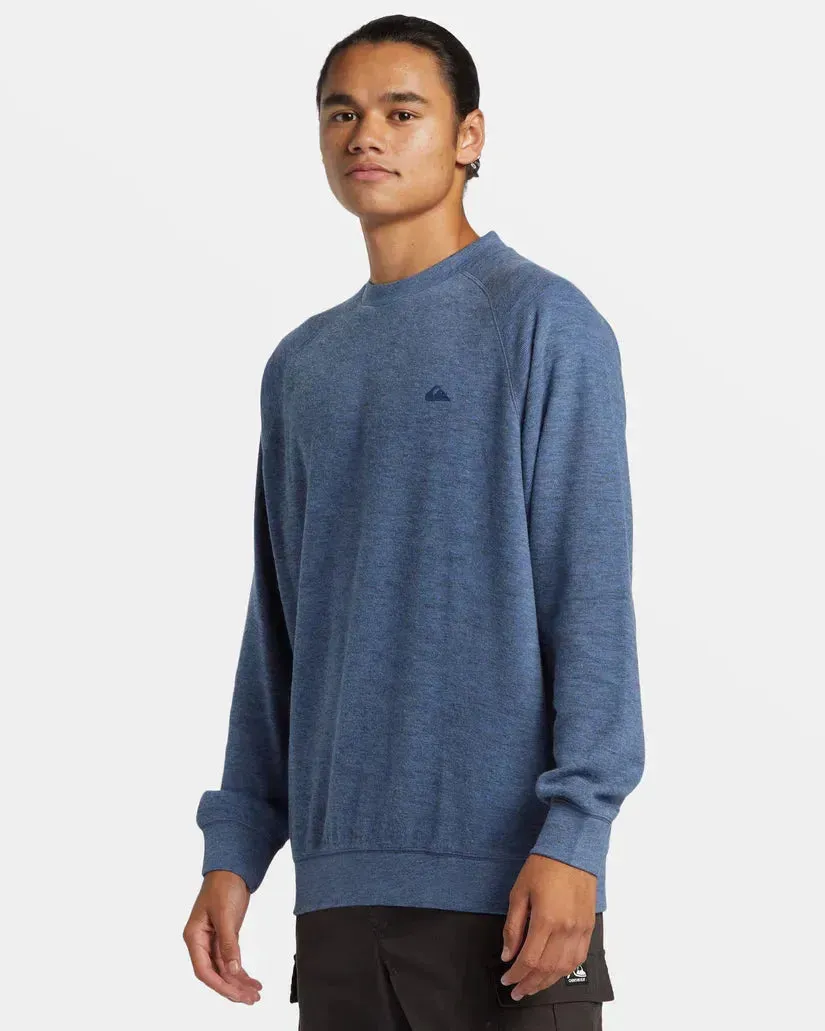 Quiksilver Men's Raglan Knit Crew Sweatshirt