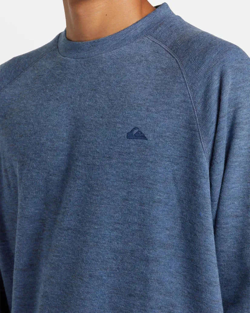 Quiksilver Men's Raglan Knit Crew Sweatshirt