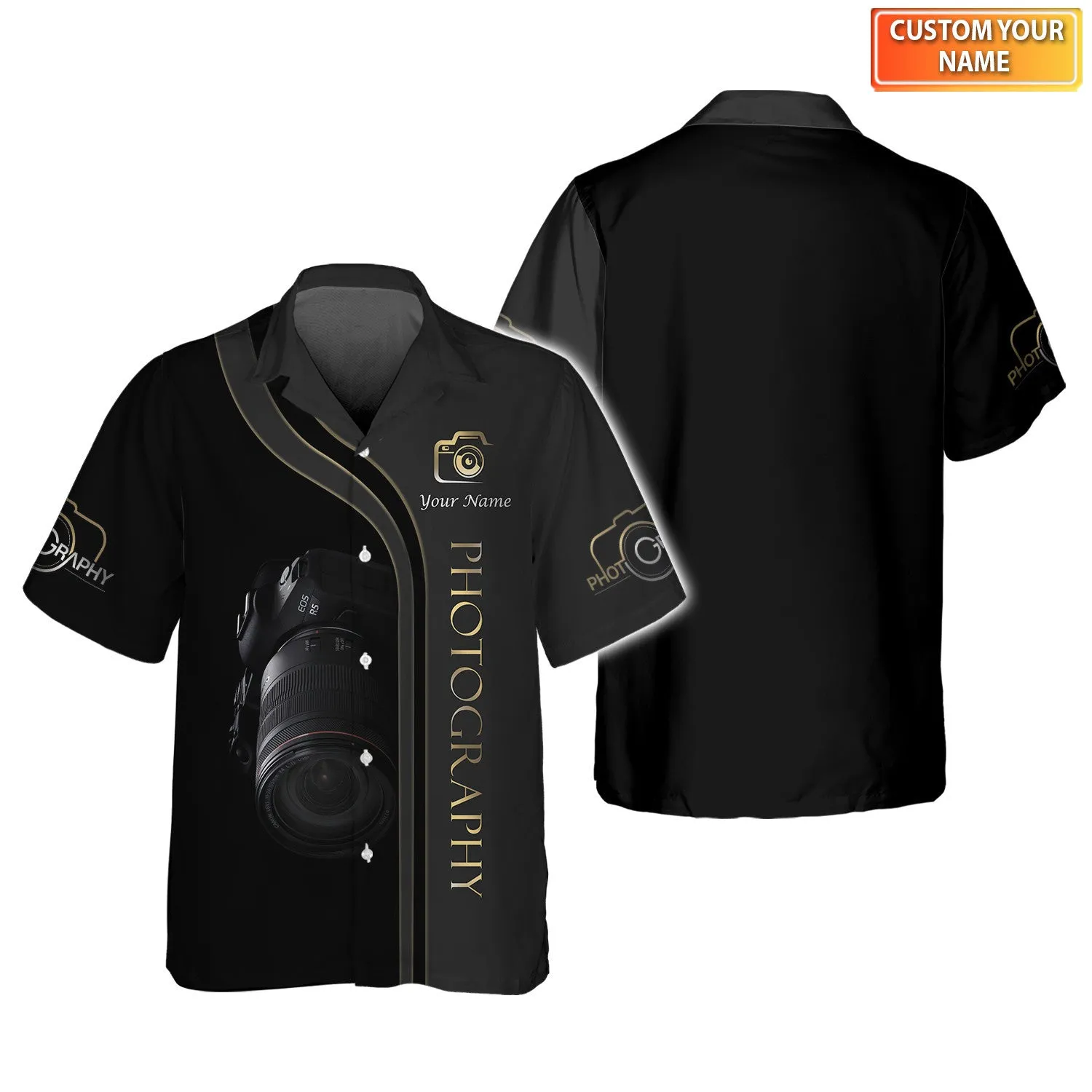 R5 Camera 3D Shirts Photographer Design Photography Shirts
