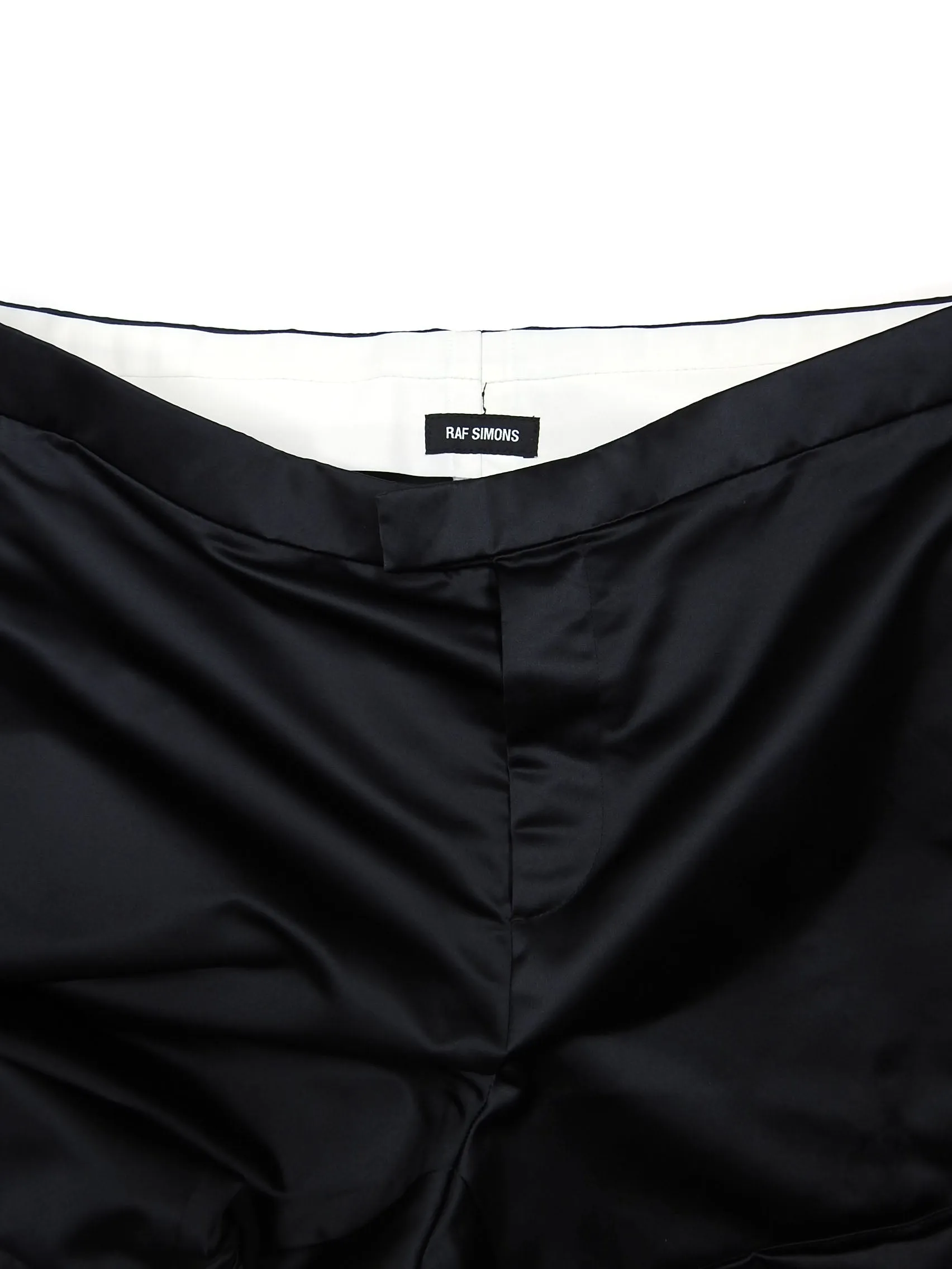 Raf Simons AW18/19 Navy Slim Space Pants with Pockets Size 54