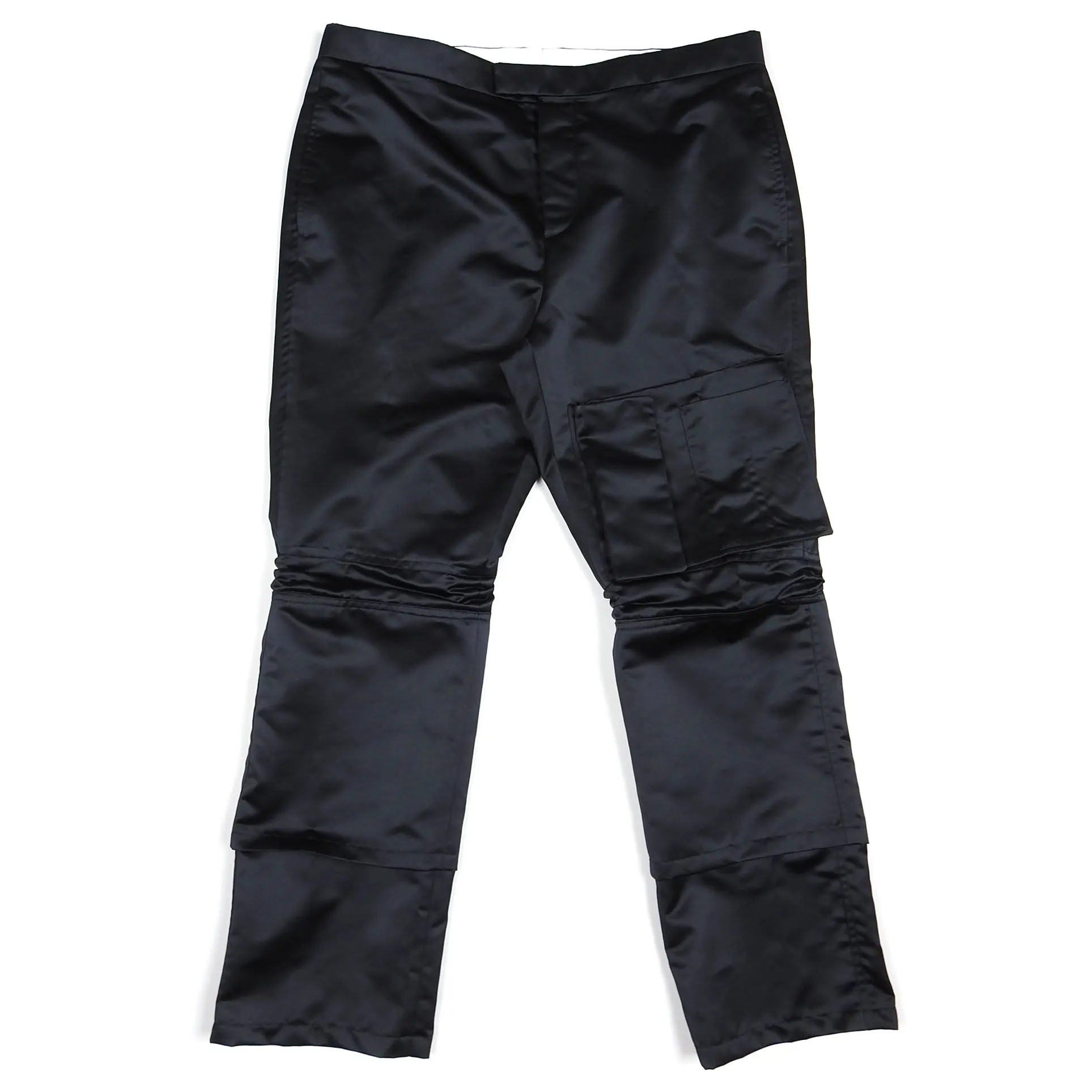Raf Simons AW18/19 Navy Slim Space Pants with Pockets Size 54