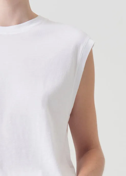 Raya Muscle Tee - White