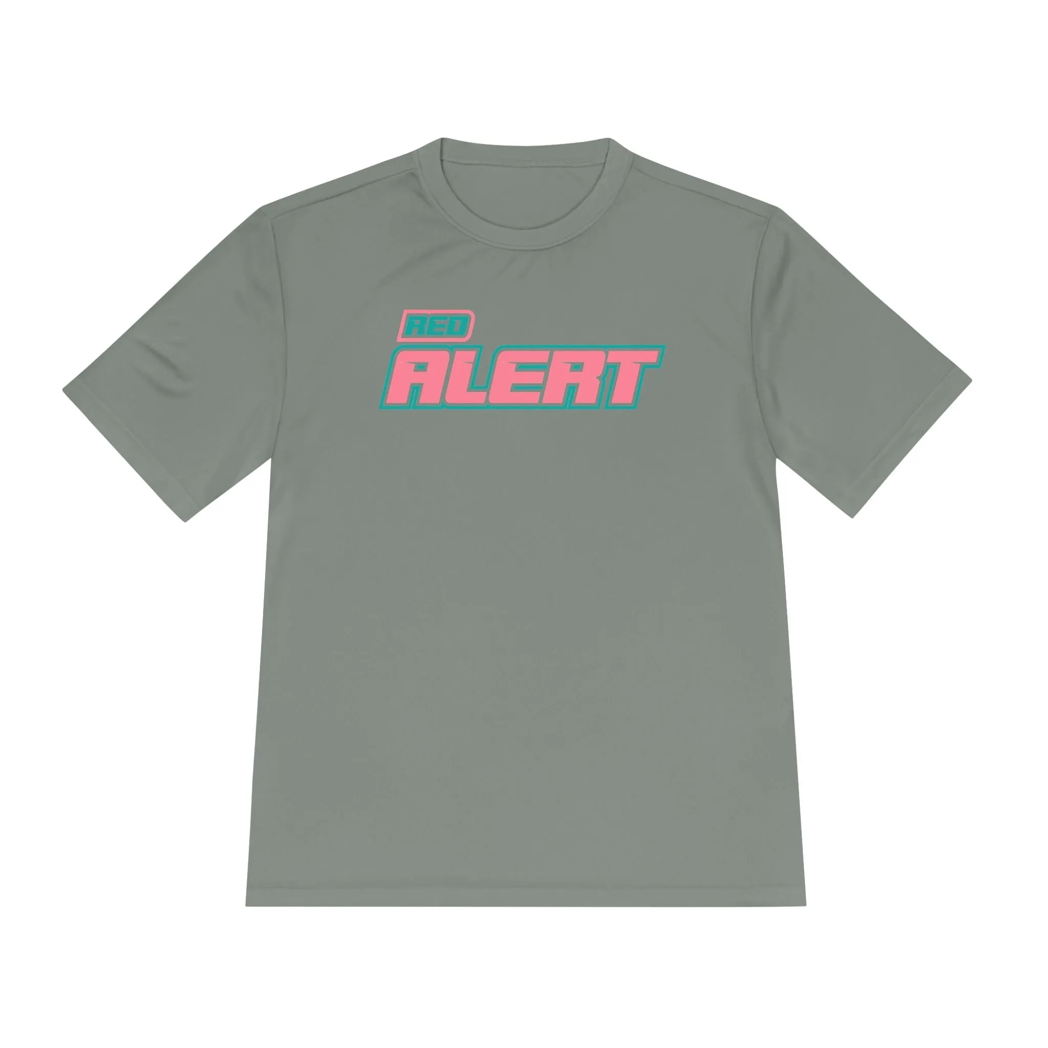 Red Alert - Pink Block Logo Unisex Moisture Wicking Tee