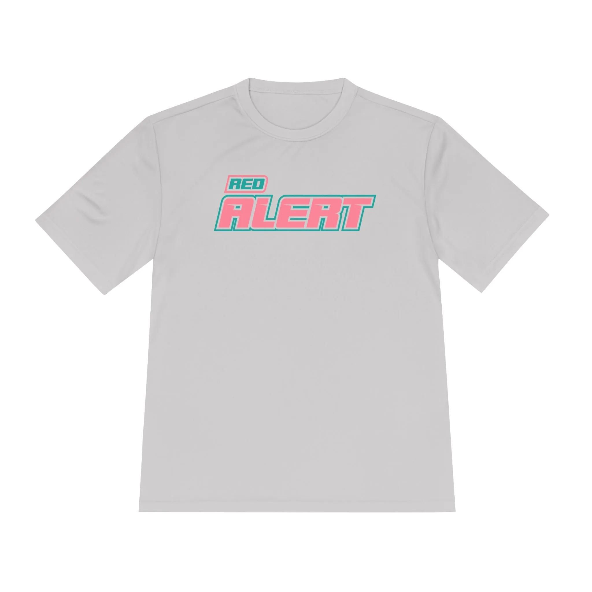 Red Alert - Pink Block Logo Unisex Moisture Wicking Tee