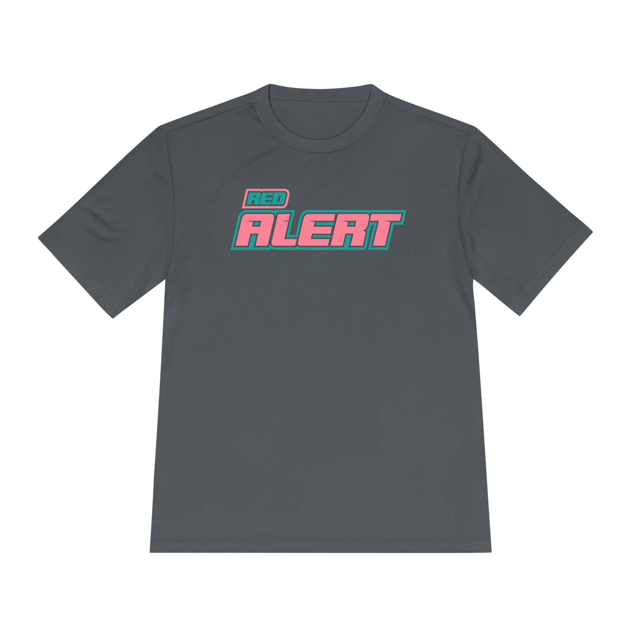 Red Alert - Pink Block Logo Unisex Moisture Wicking Tee