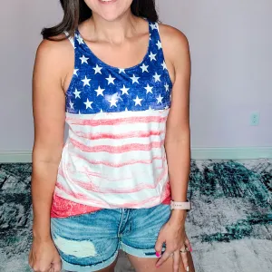 Red, white, and Blue