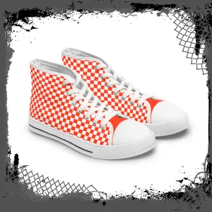 RED Women's Checkered High Tops