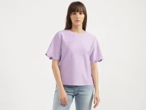 Regular Fit Round Neck Solid T-shirts