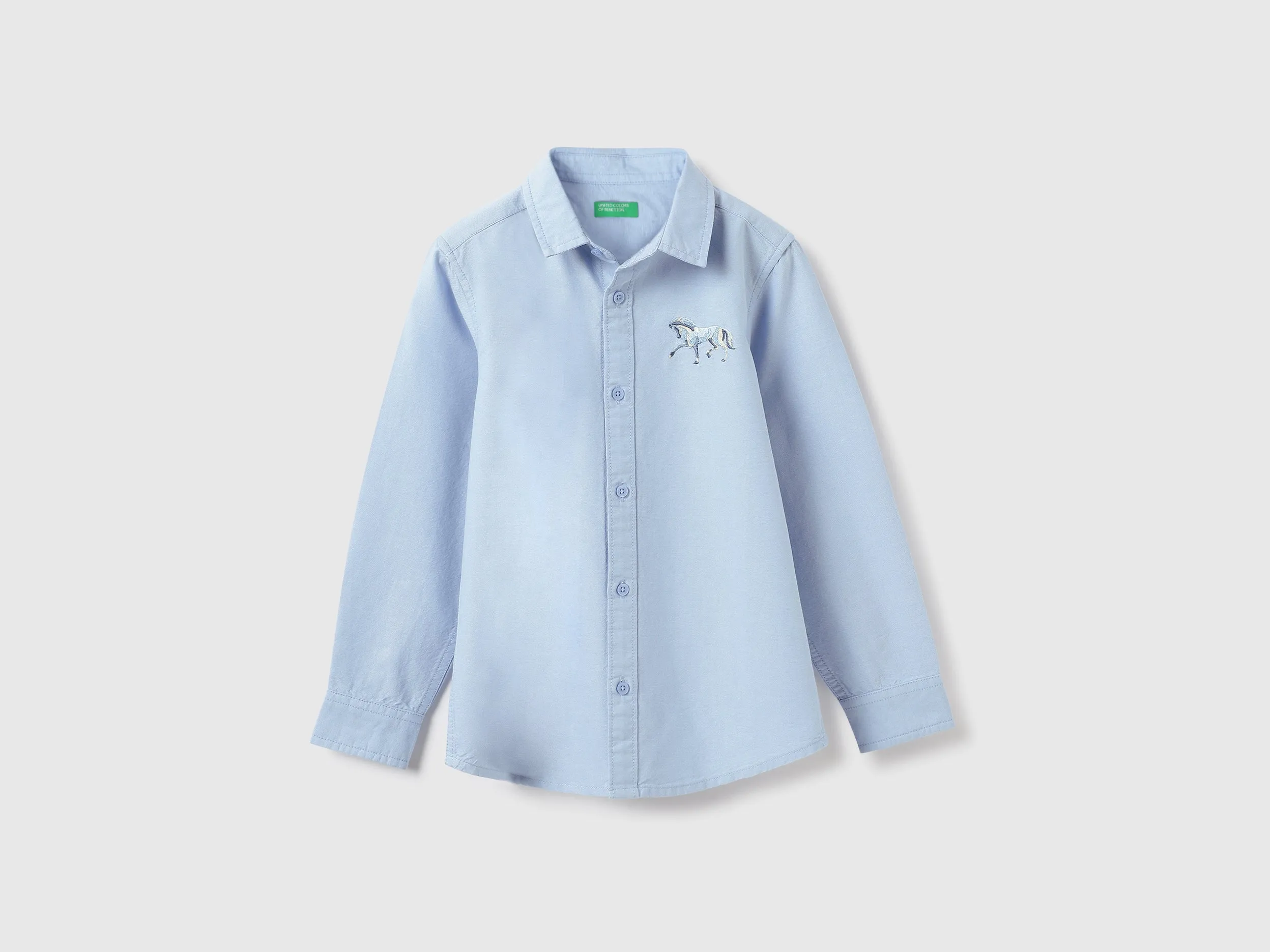 Regular Fit Spread Collar Solid Shirts