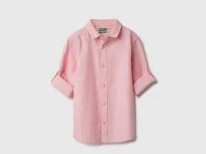 Regular Fit Spread Collar Solid Shirts