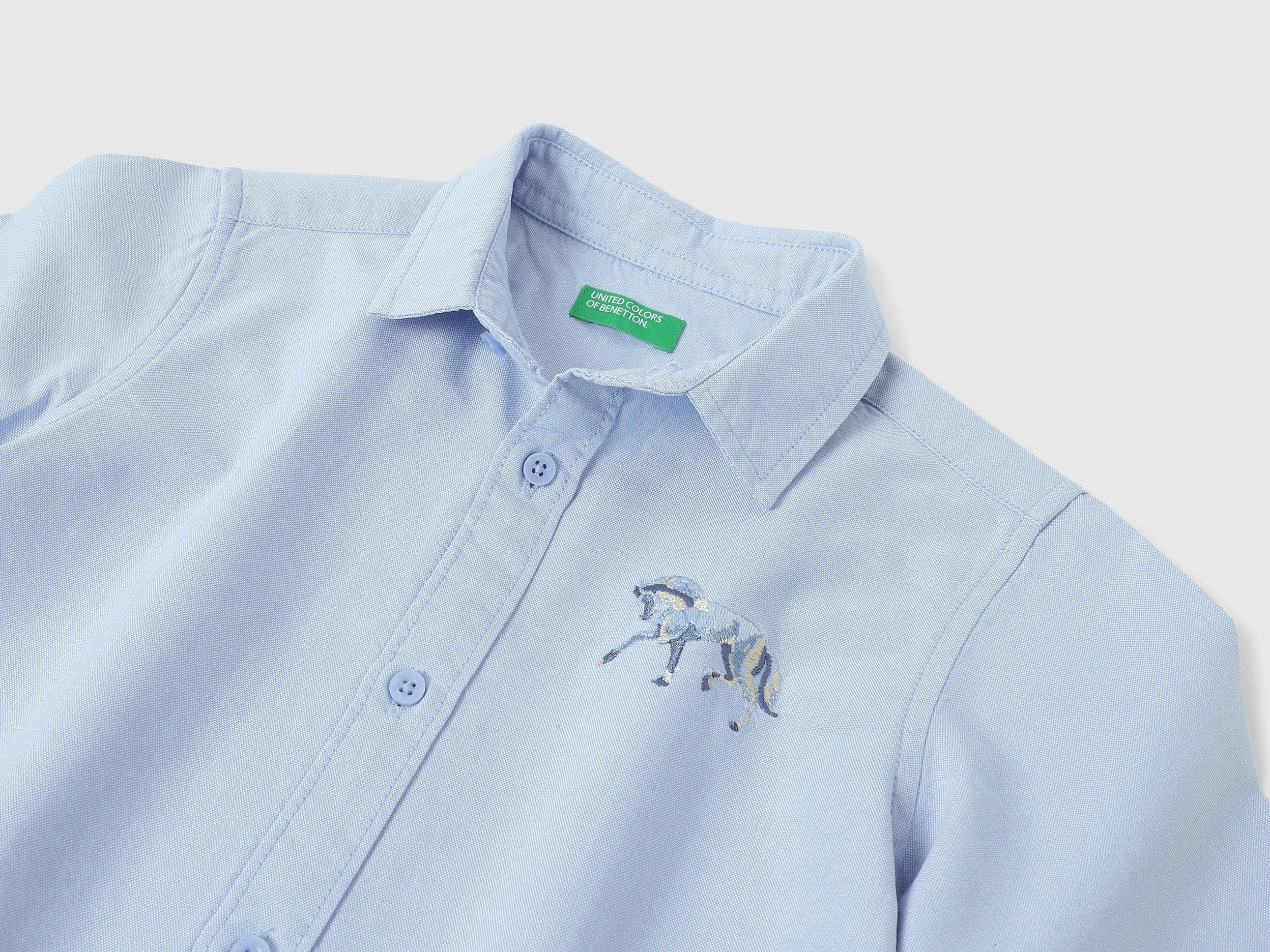 Regular Fit Spread Collar Solid Shirts