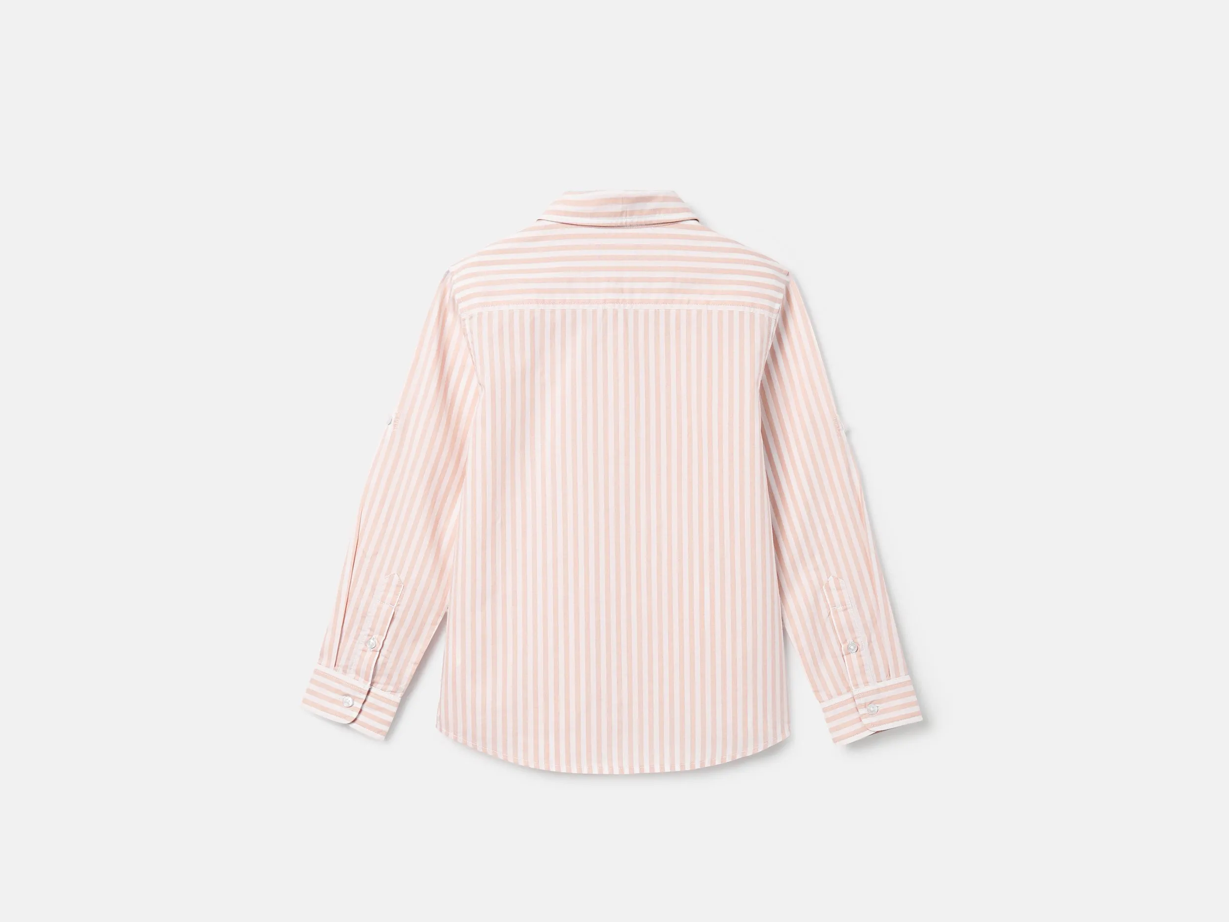 Regular Fit Spread Collar Striped Shirts