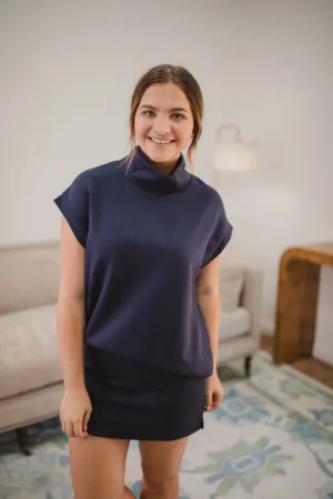 Remi Top in Navy