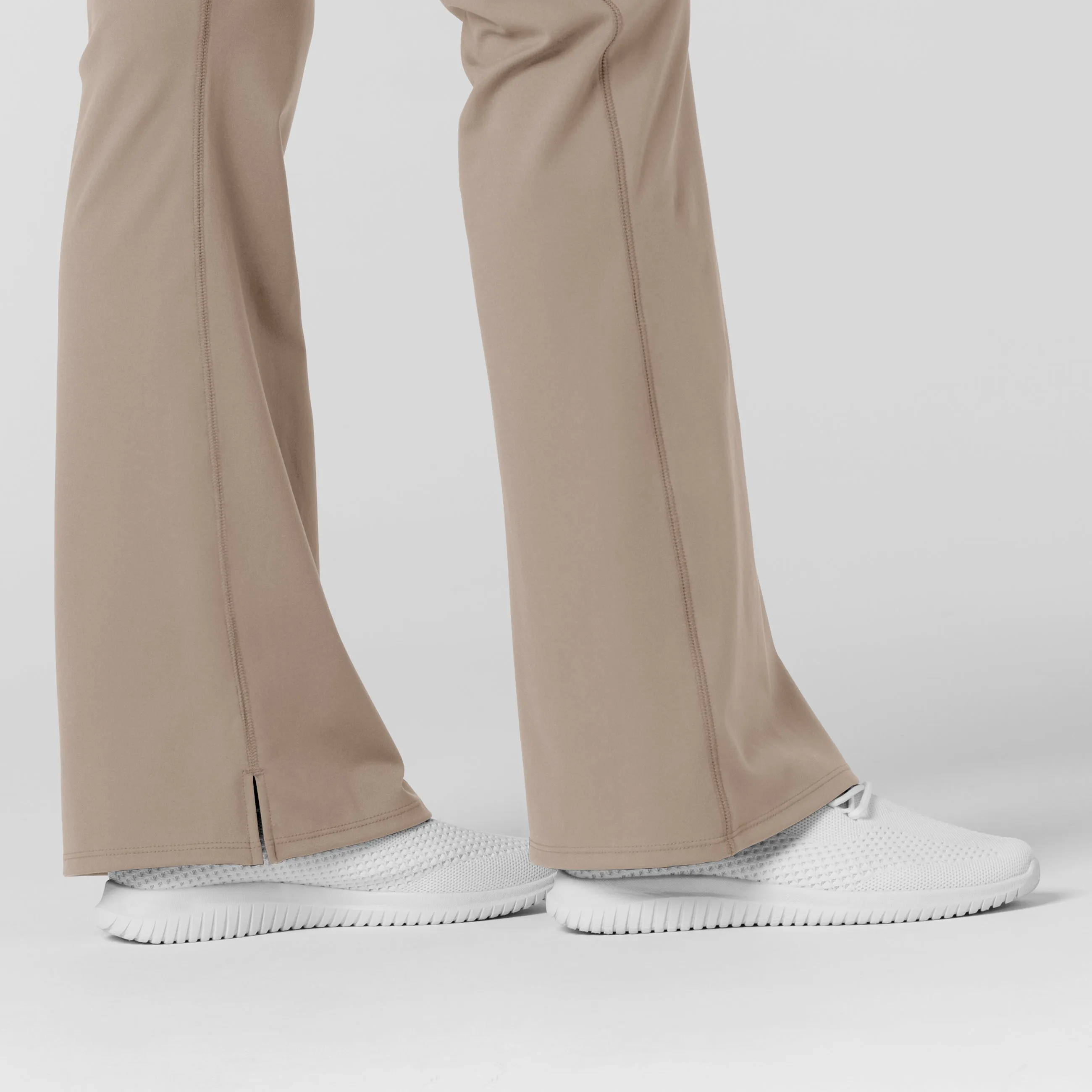 RENEW 5459 Knit Flare Yoga Scrub Pants Haze