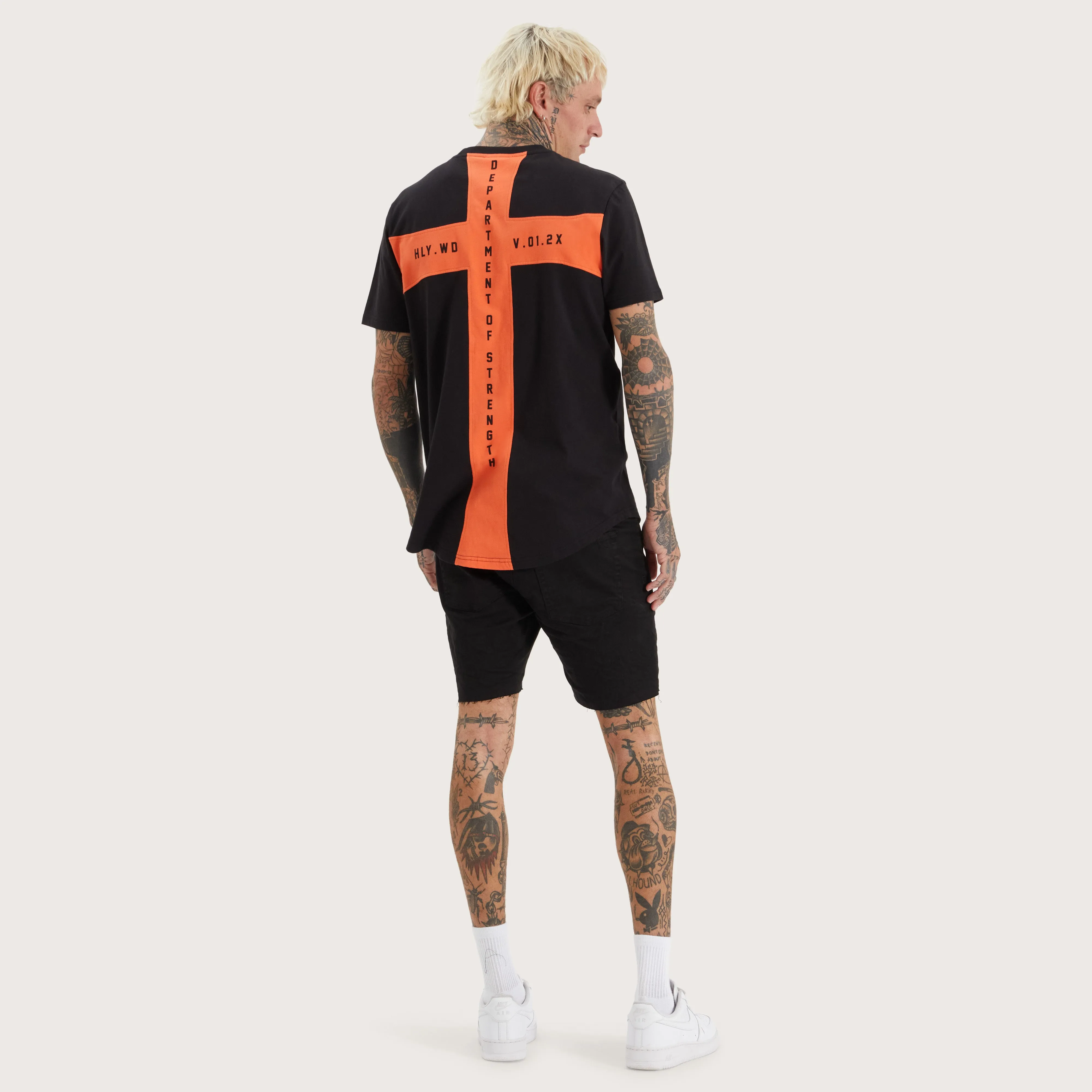 Rhos Dual Curved Tee Jet Back